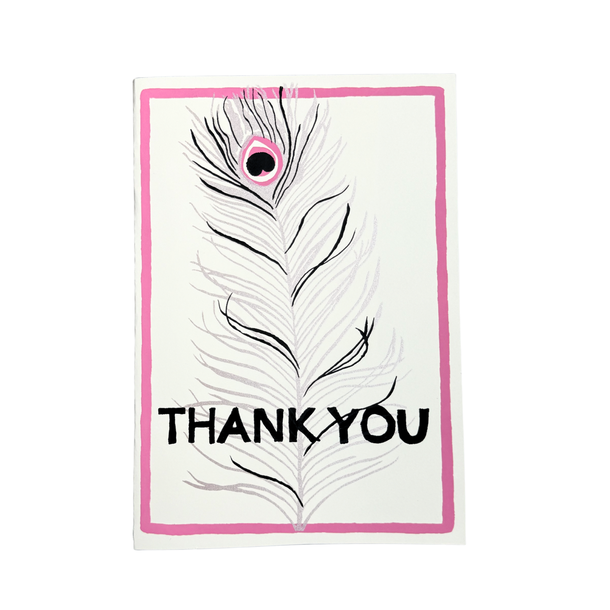 Peacock Feather - Thank You