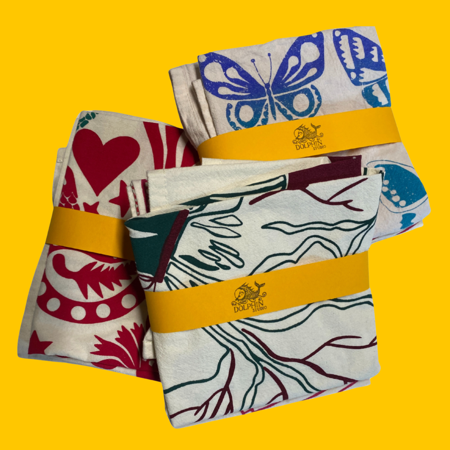 SALE - Random Flour Sack Kitchen Towel (Pair)