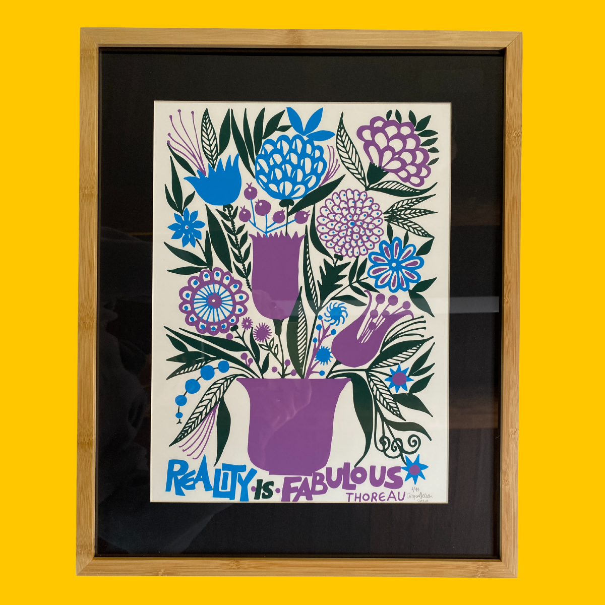 SALE - Framed Print - Reality is Fabulous