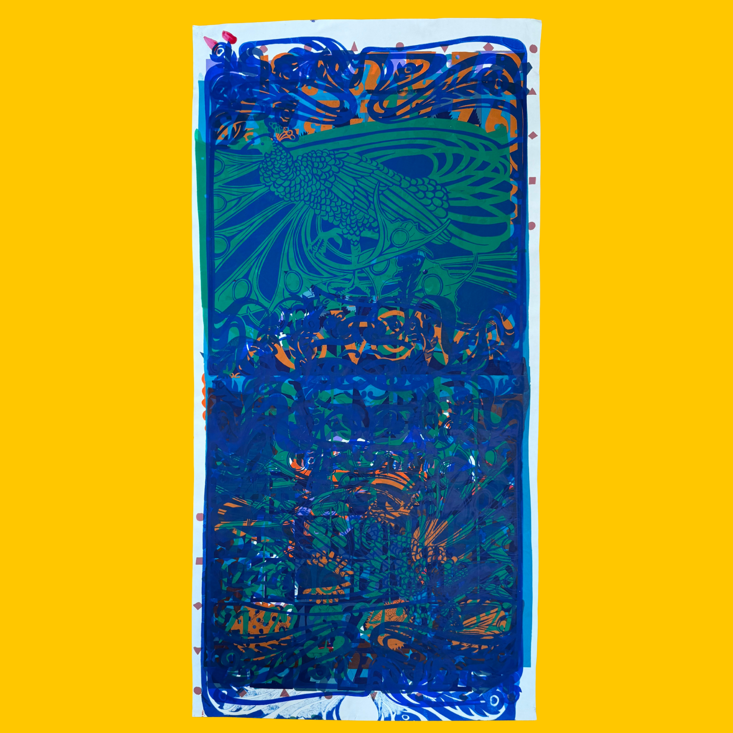 SALE - Layered Monoprint