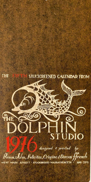 1976 Dolphin Studio Calendar Archive Prints