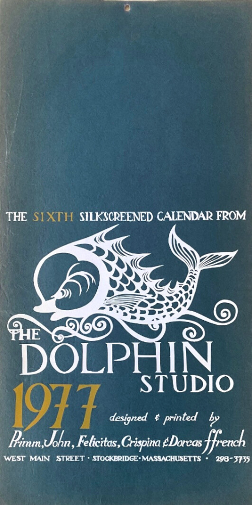 1977 Dolphin Studio Calendar Archive Prints