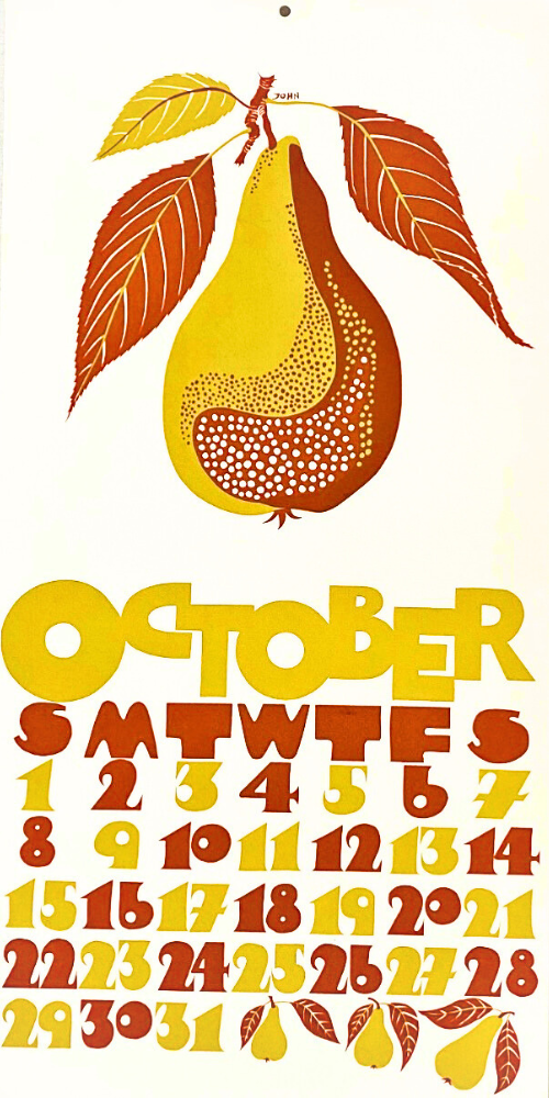 1978 Dolphin Studio Calendar Archive Prints