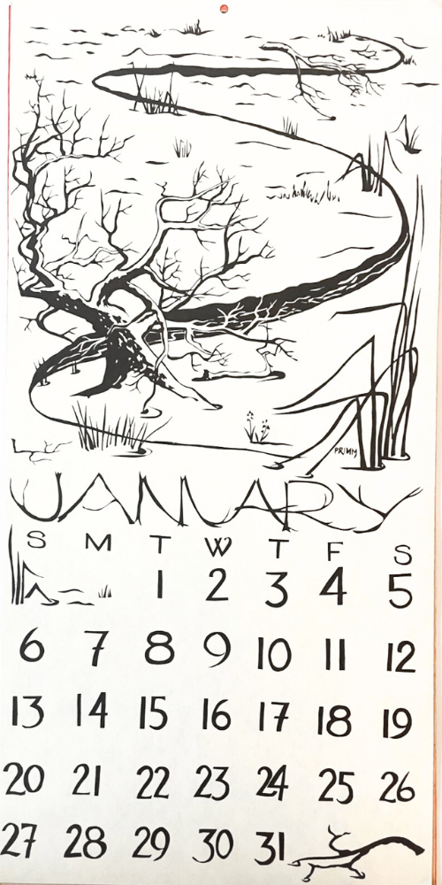 1980 Dolphin Studio Calendar Archive Prints