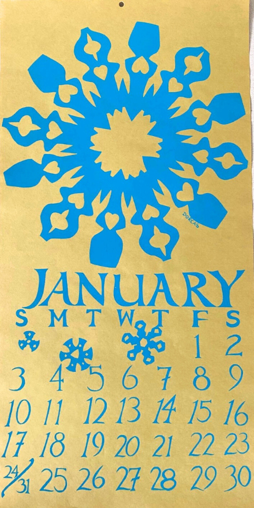 1982 Dolphin Studio Calendar Archive Prints