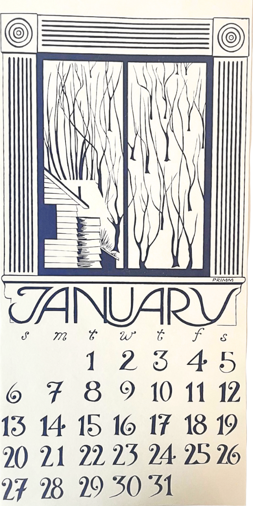 1985 Dolphin Studio Calendar Archive Prints