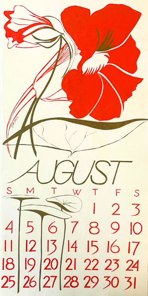 1985 Dolphin Studio Calendar Archive Prints