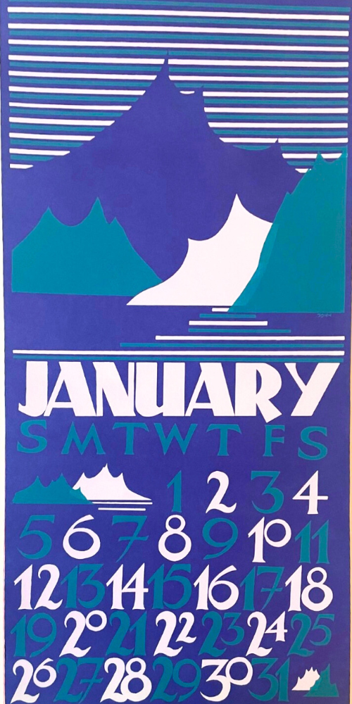 1986 Dolphin Studio Calendar Archive Prints