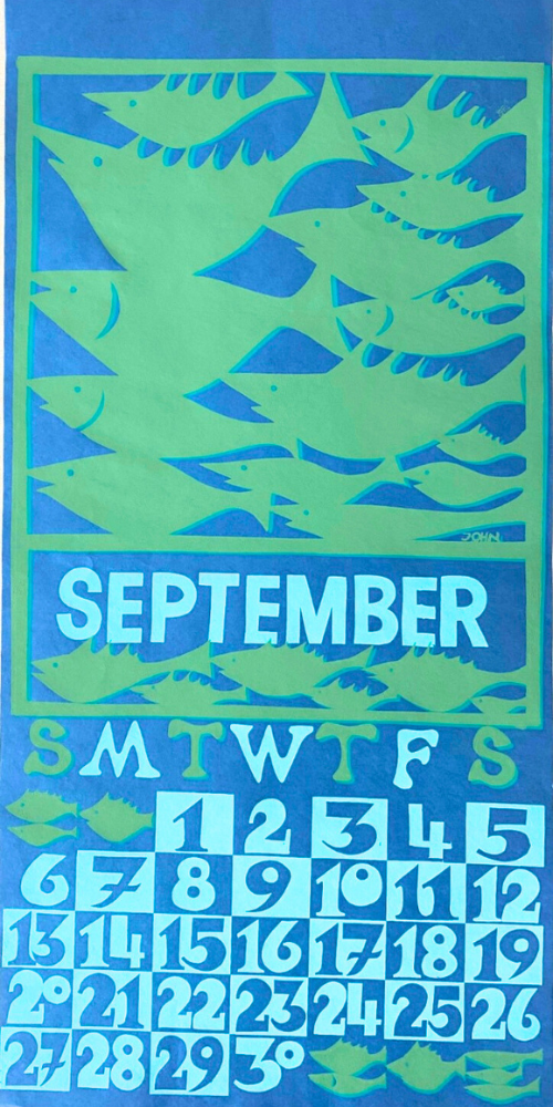 1987 Dolphin Studio Calendar Archive Prints