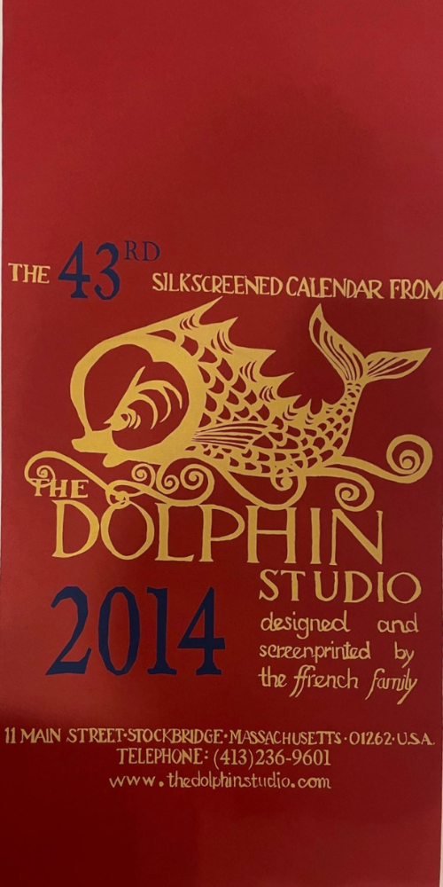 2014 Dolphin Studio Calendar Archive Print