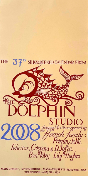 2008 Dolphin Studio Calendar Archive Print