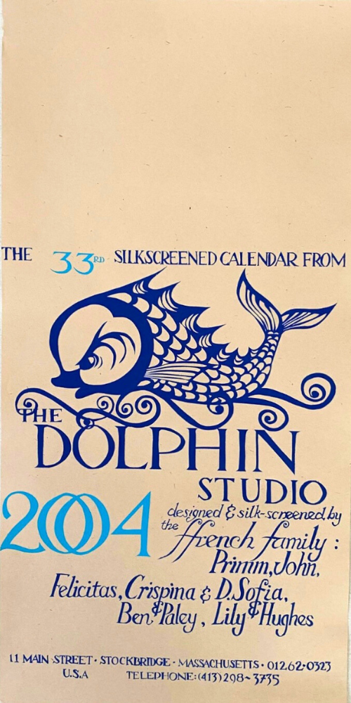 2004 Dolphin Studio Calendar Archive Print