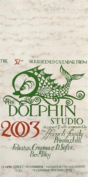 2003 Dolphin Studio Calendar Archive Print