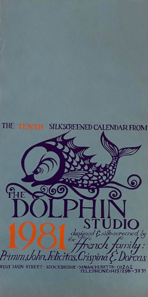 1981 Dolphin Studio Calendar Archive Prints