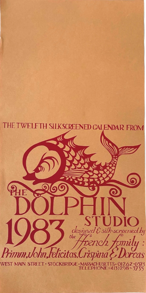 1983 Dolphin Studio Calendar Archive Prints