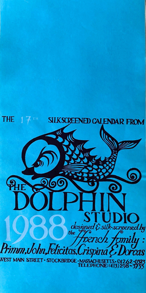 1988 Dolphin Studio Calendar Archive Prints