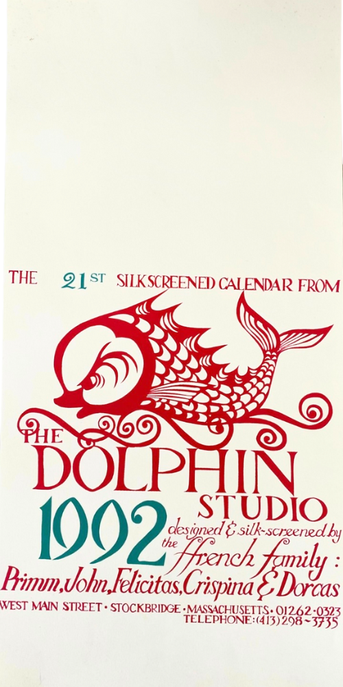 1992 Dolphin Studio Calendar Archive Prints