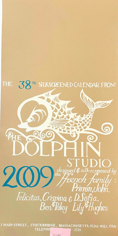 2009 Dolphin Studio Calendar Archive Print