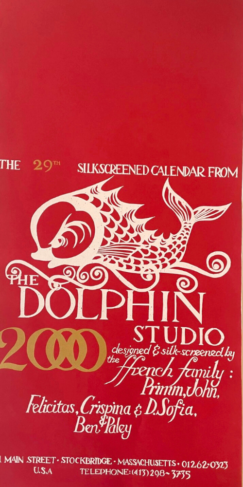 2000 Dolphin Studio Calendar Archive Print