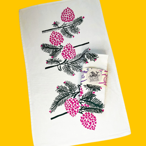 Kitchen Towels - PINK PINECONES (Limited Edition)