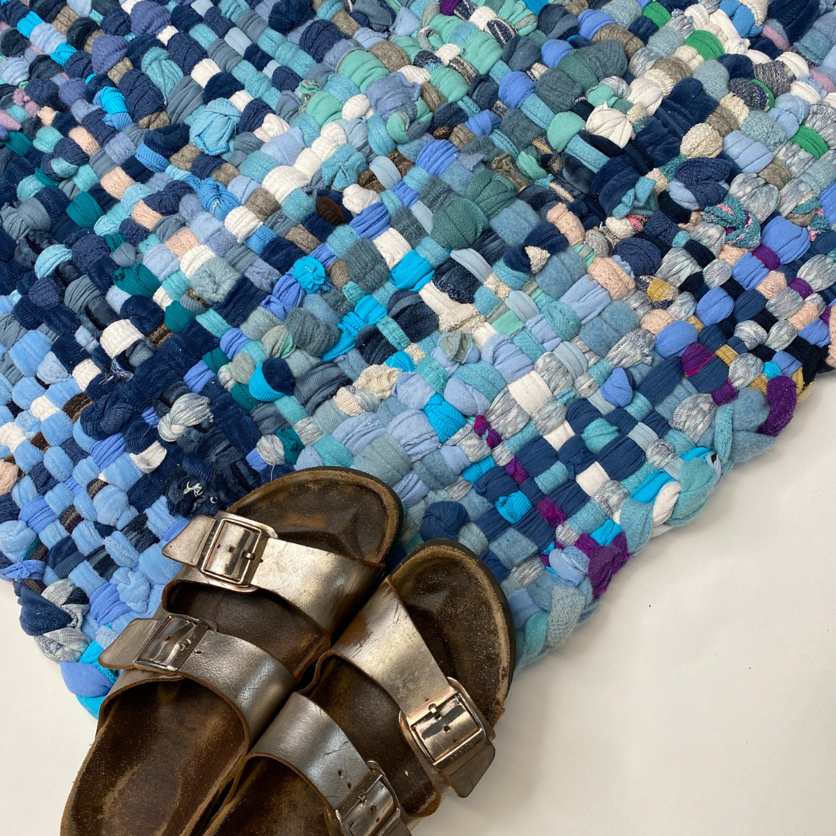 SALE - Potholder Rug - CRISPINA
