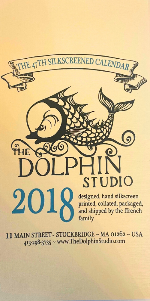 2018 Dolphin Studio Calendar Archive Print