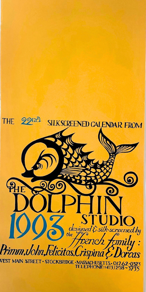 1993 Dolphin Studio Calendar Archive Prints