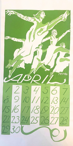 2014 Dolphin Studio Calendar Archive Print