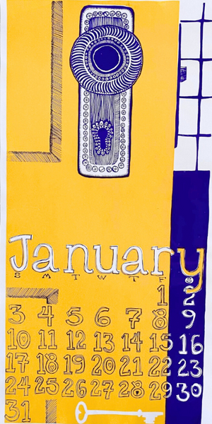 2016 Dolphin Studio Calendar Archive Print