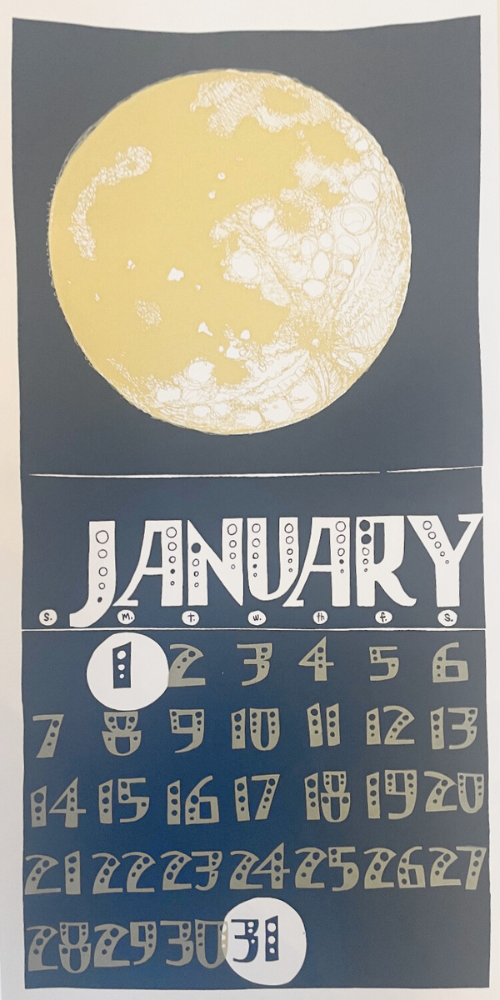 2018 Dolphin Studio Calendar Archive Print