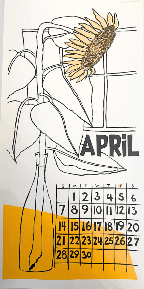 2019 Dolphin Studio Calendar Archive Print