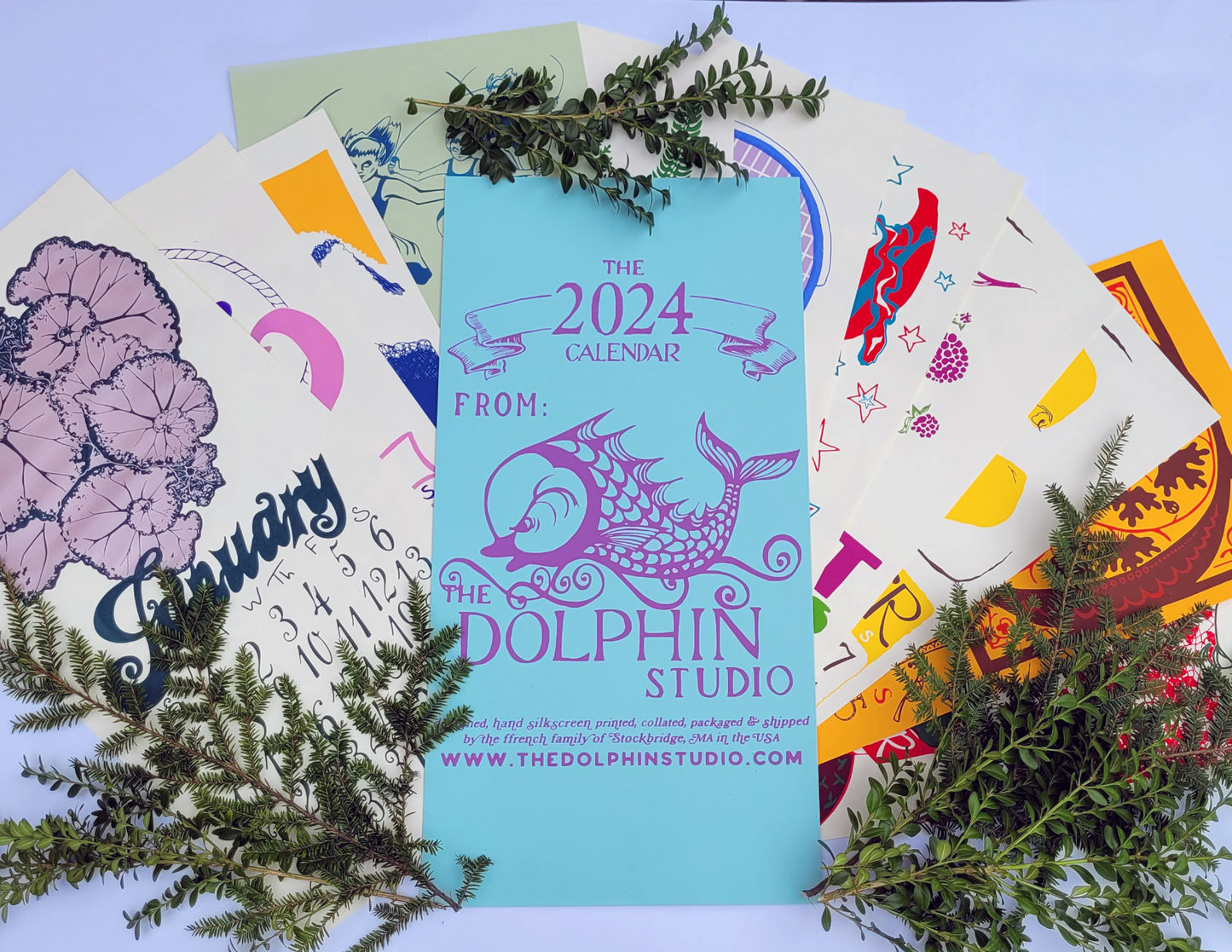 2024 Dolphin Studio Calendar ~ 53rd EDITION