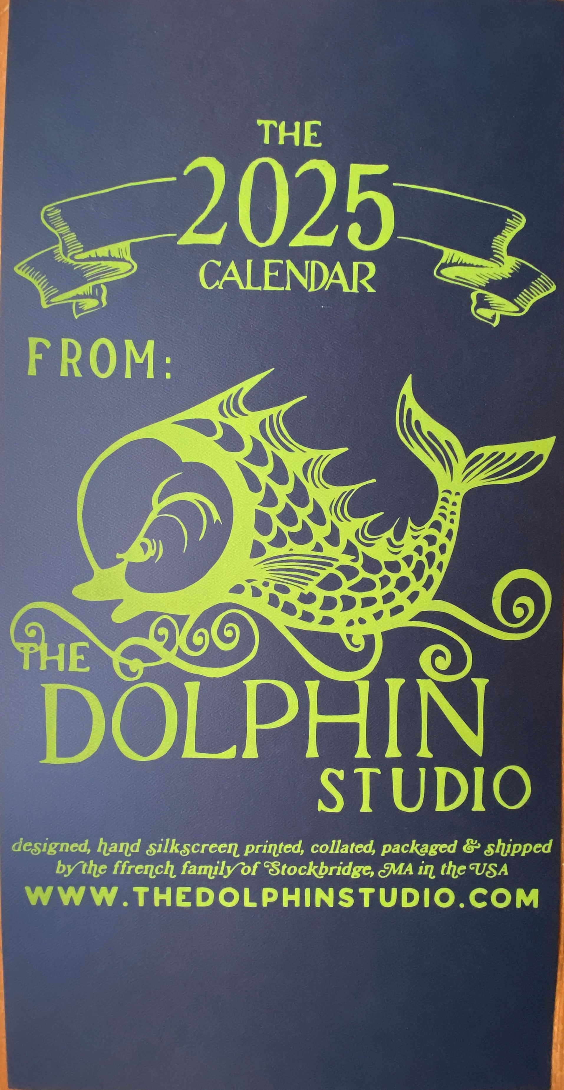 2025 Dolphin Studio Calendar Archive Prints