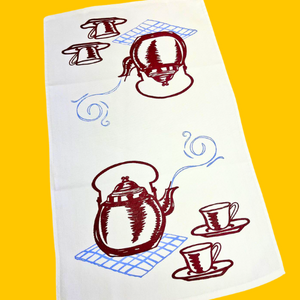 Kitchen Towels - TEA FOR TWO