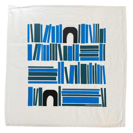 Tea Towel/Kitchen Towel/Dishcloth - Wall of Books