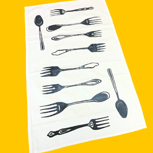 Kitchen Towels - FORKS AND SPOON