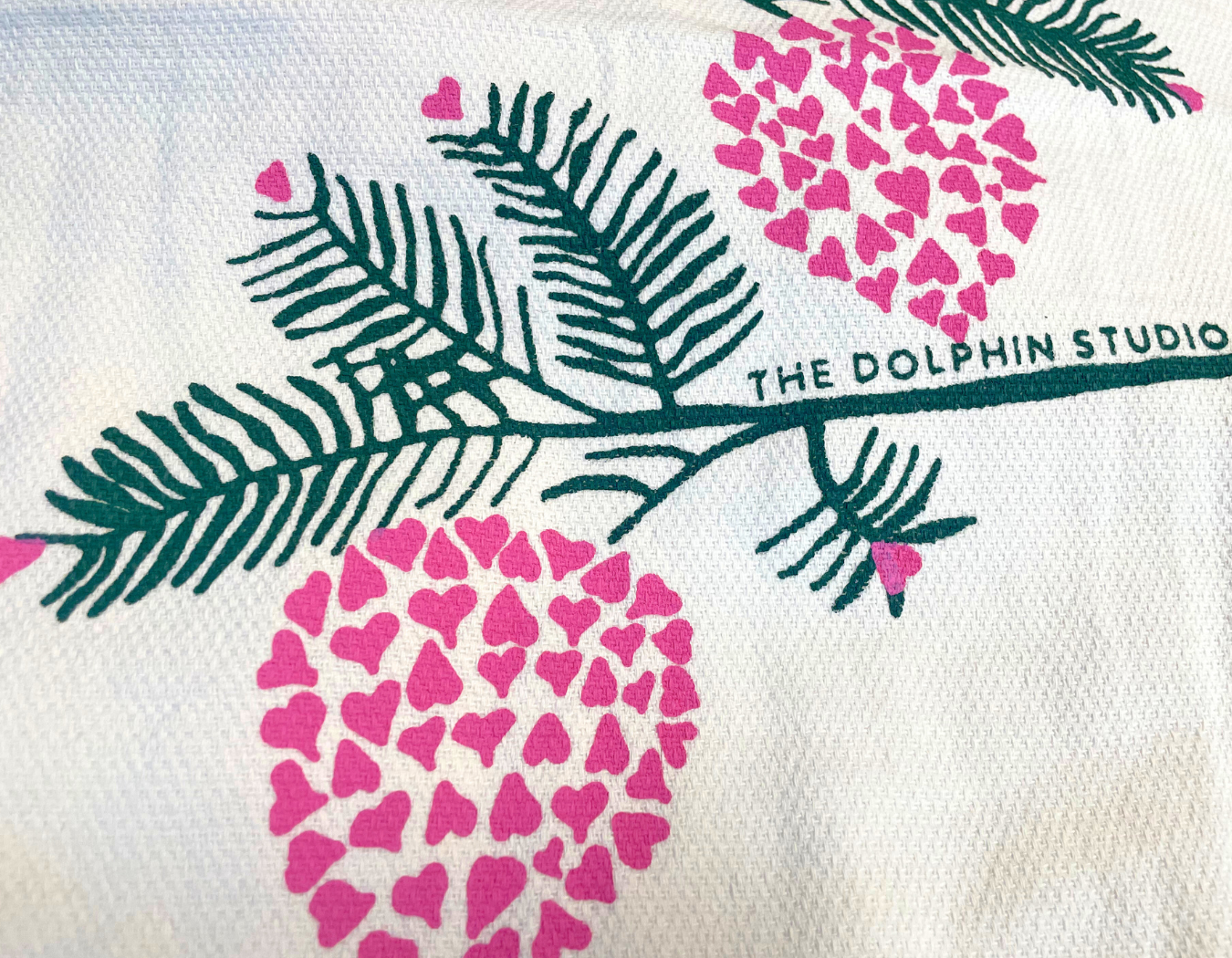 Kitchen Towels - PINK PINECONES (Limited Edition)