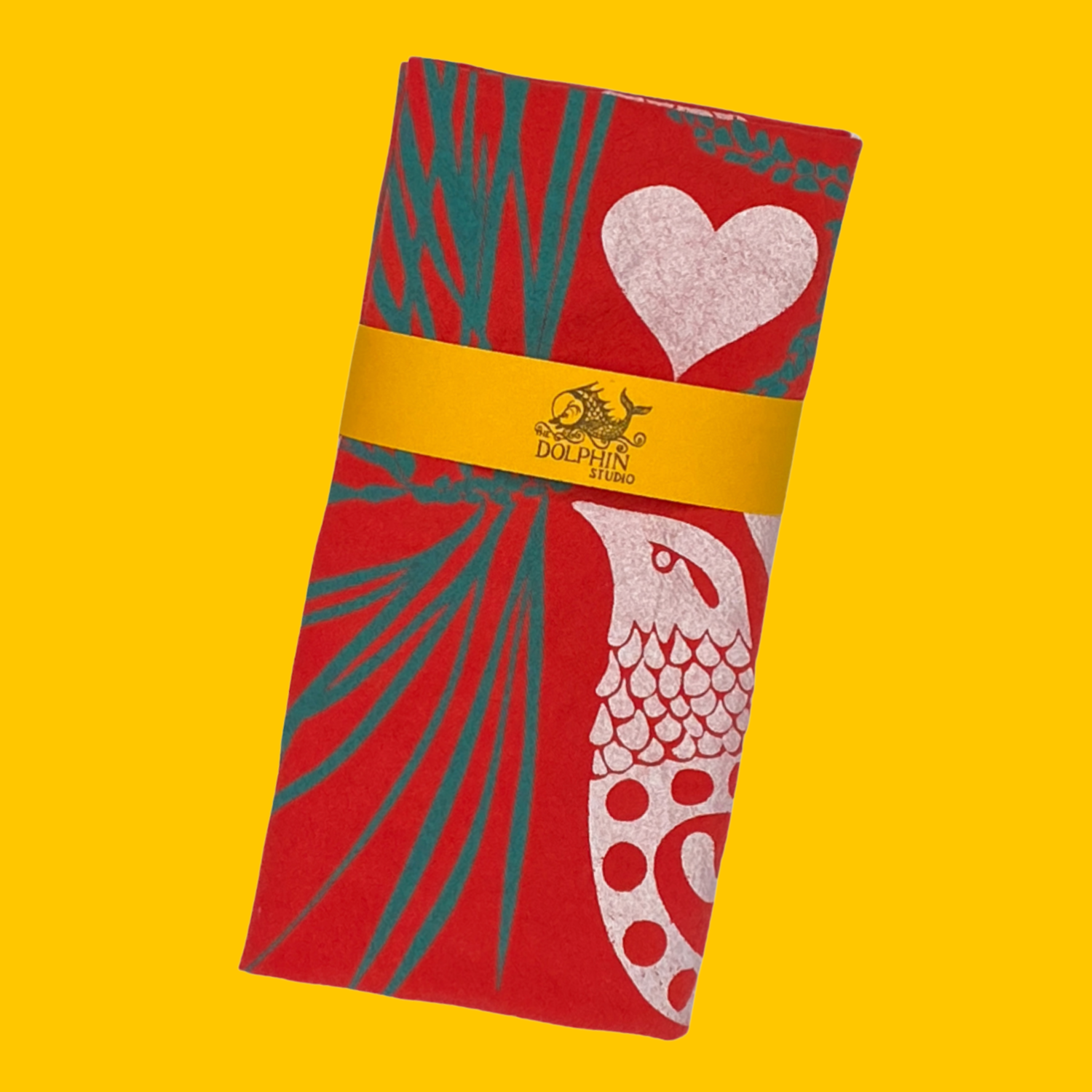 SALE - Holiday Doves Flour Sack Kitchen Towel RED (Single)