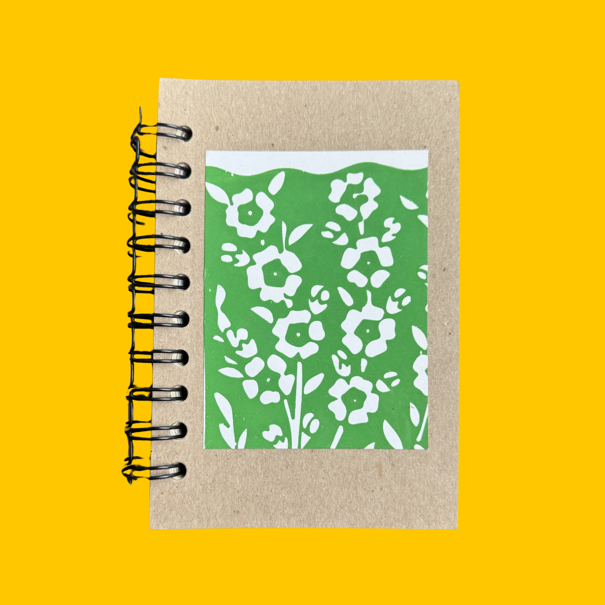 Green Hollyhocks - Dolphin Doodle Journals
