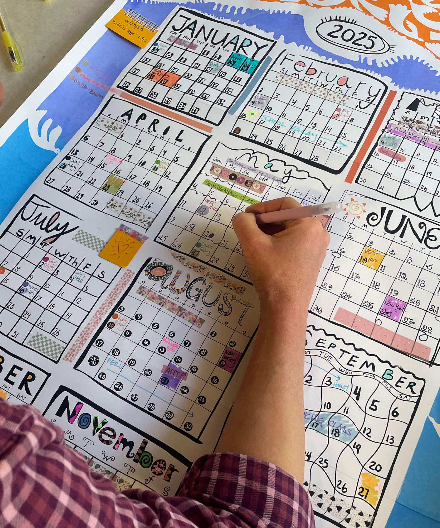 Year-At-A-Glance Calendar Decorating Tool Kit