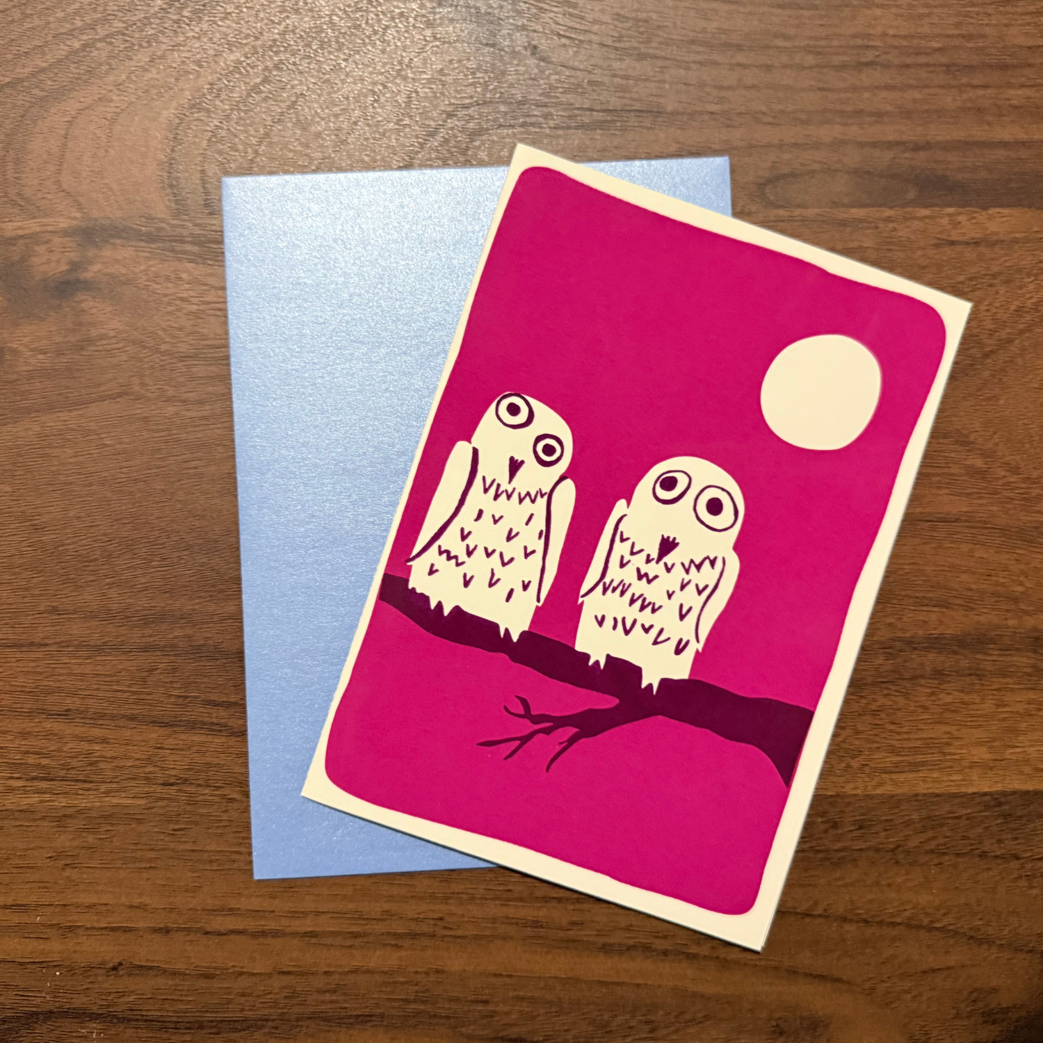 Pink Owl Card (Single)
