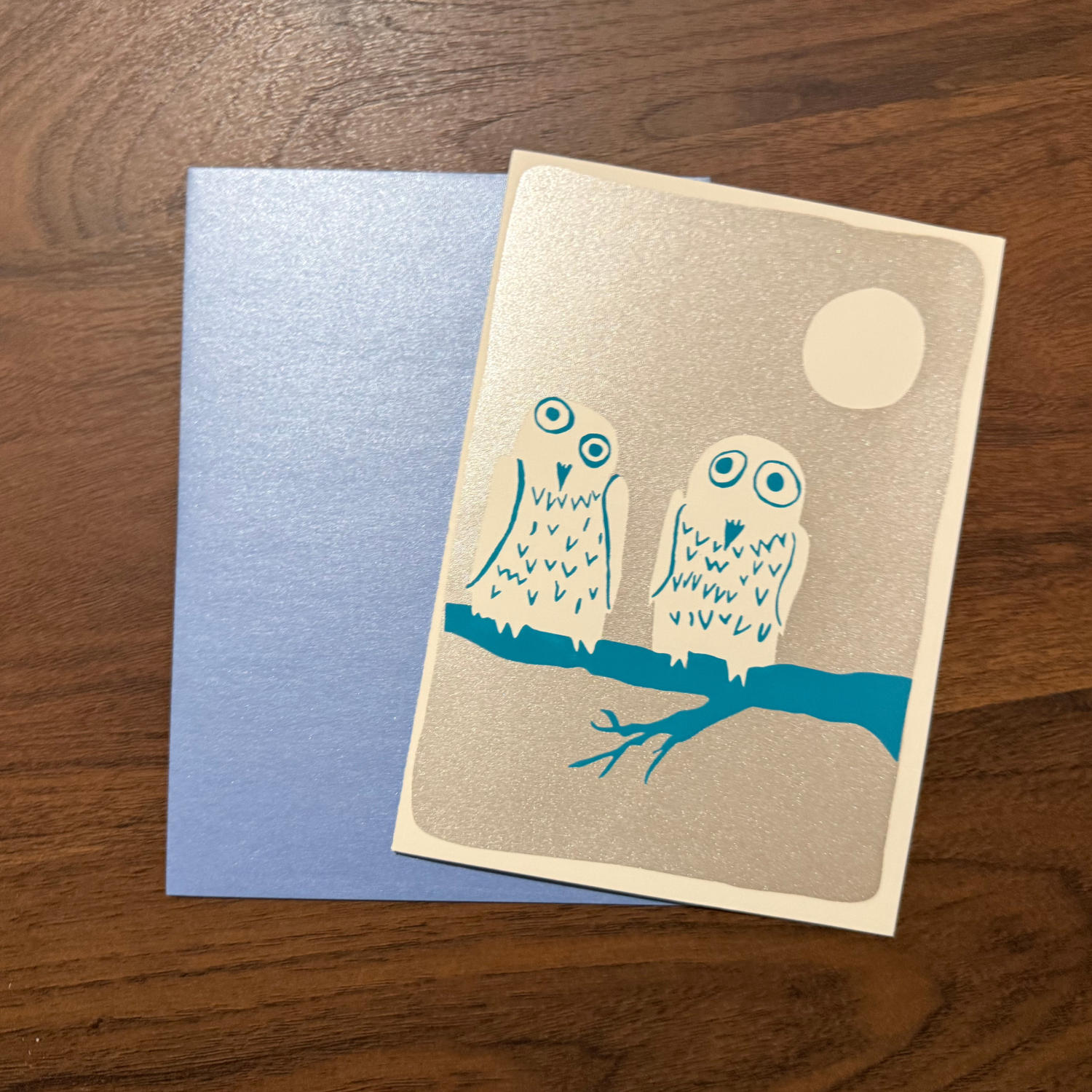 Silver Owl Card (Single)