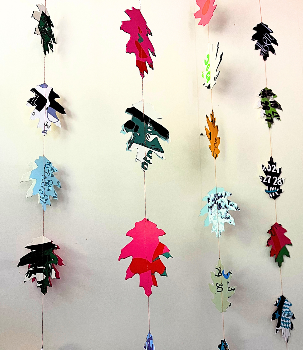 Paper Leaf Garland