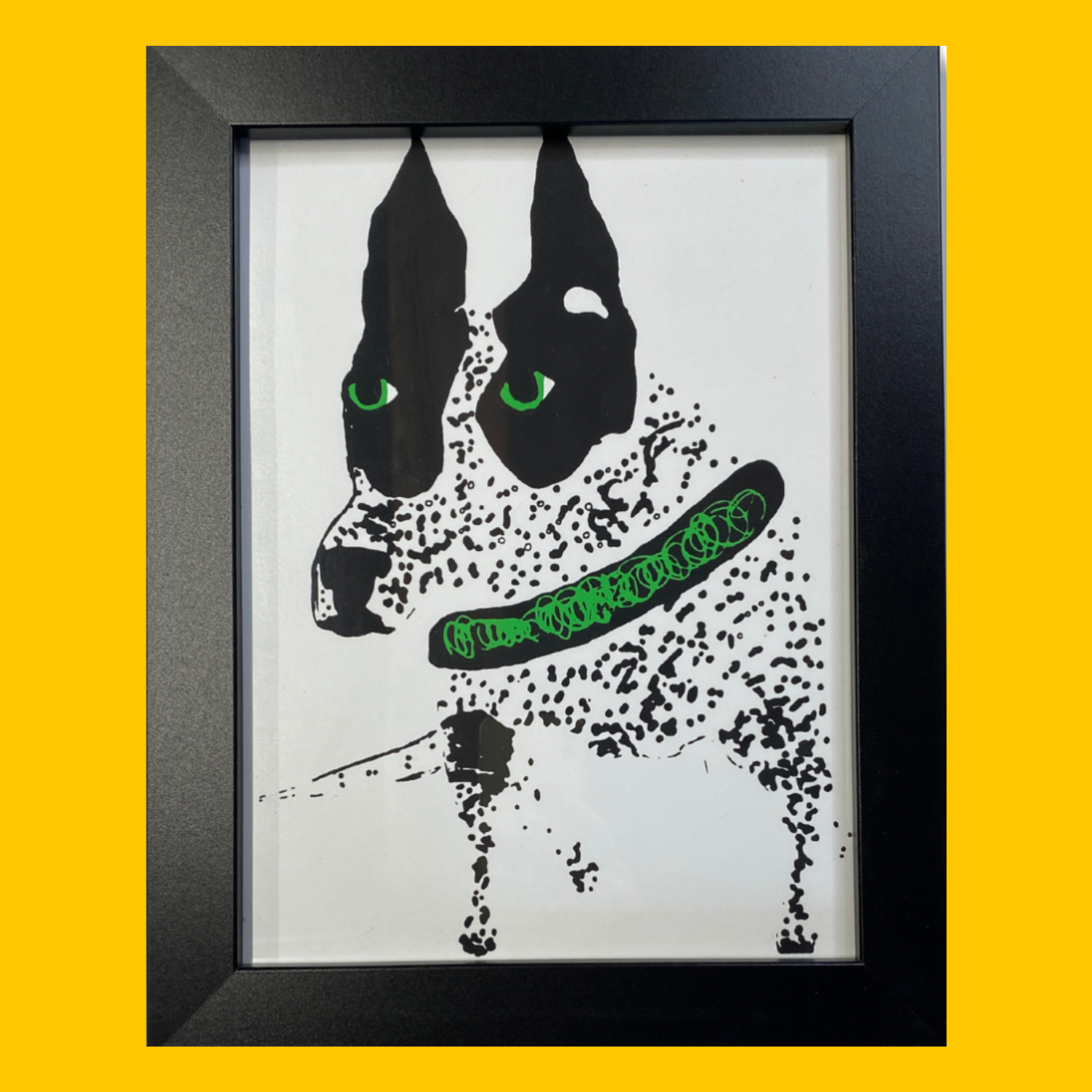 SALE - Framed Print - Spot the Dog