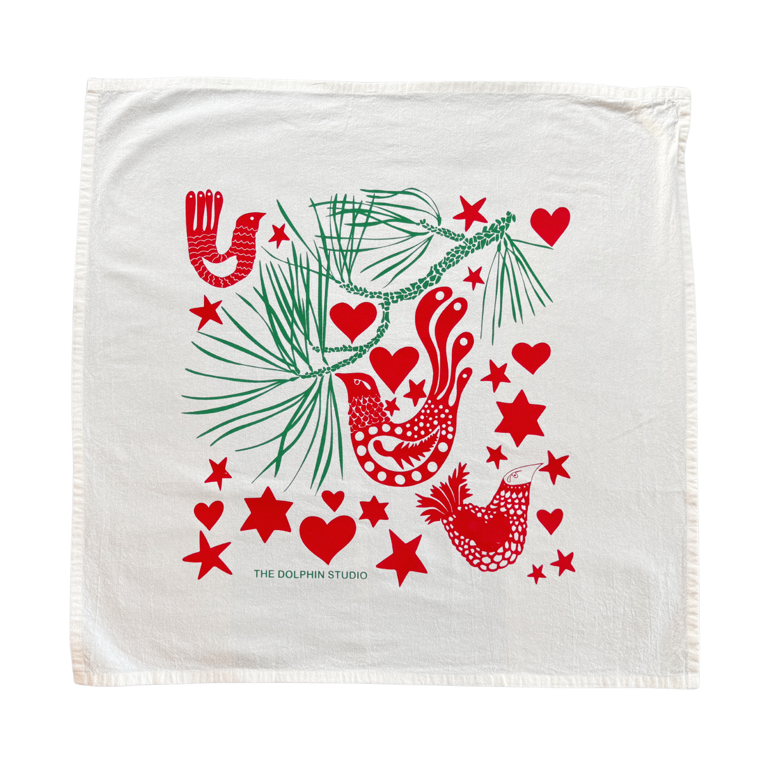 Holiday Doves Kitchen Towel (Single)