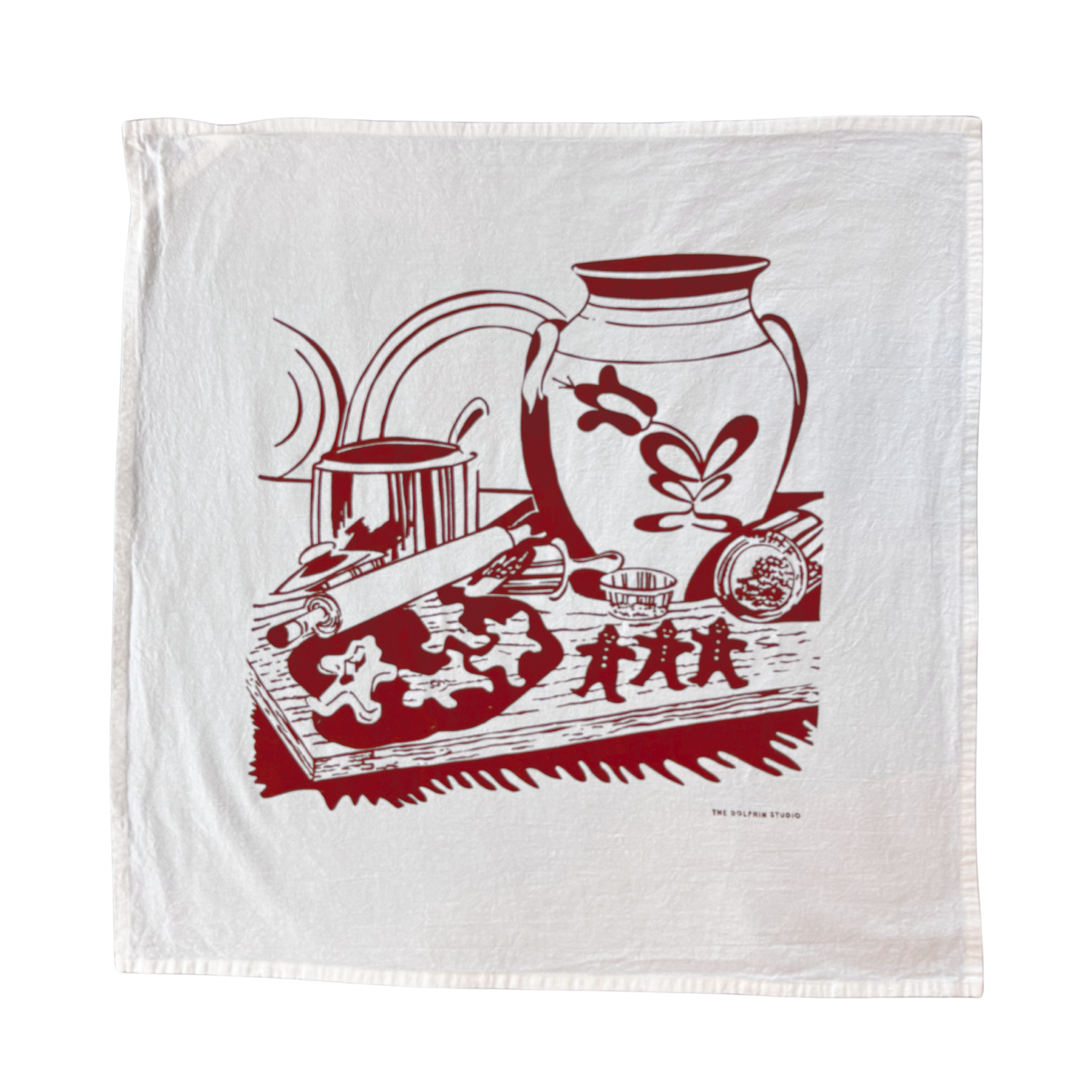 Tea Towel/Kitchen Towel - Gingerbread