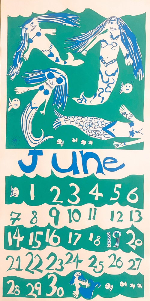 2015 Dolphin Studio Calendar Archive Print