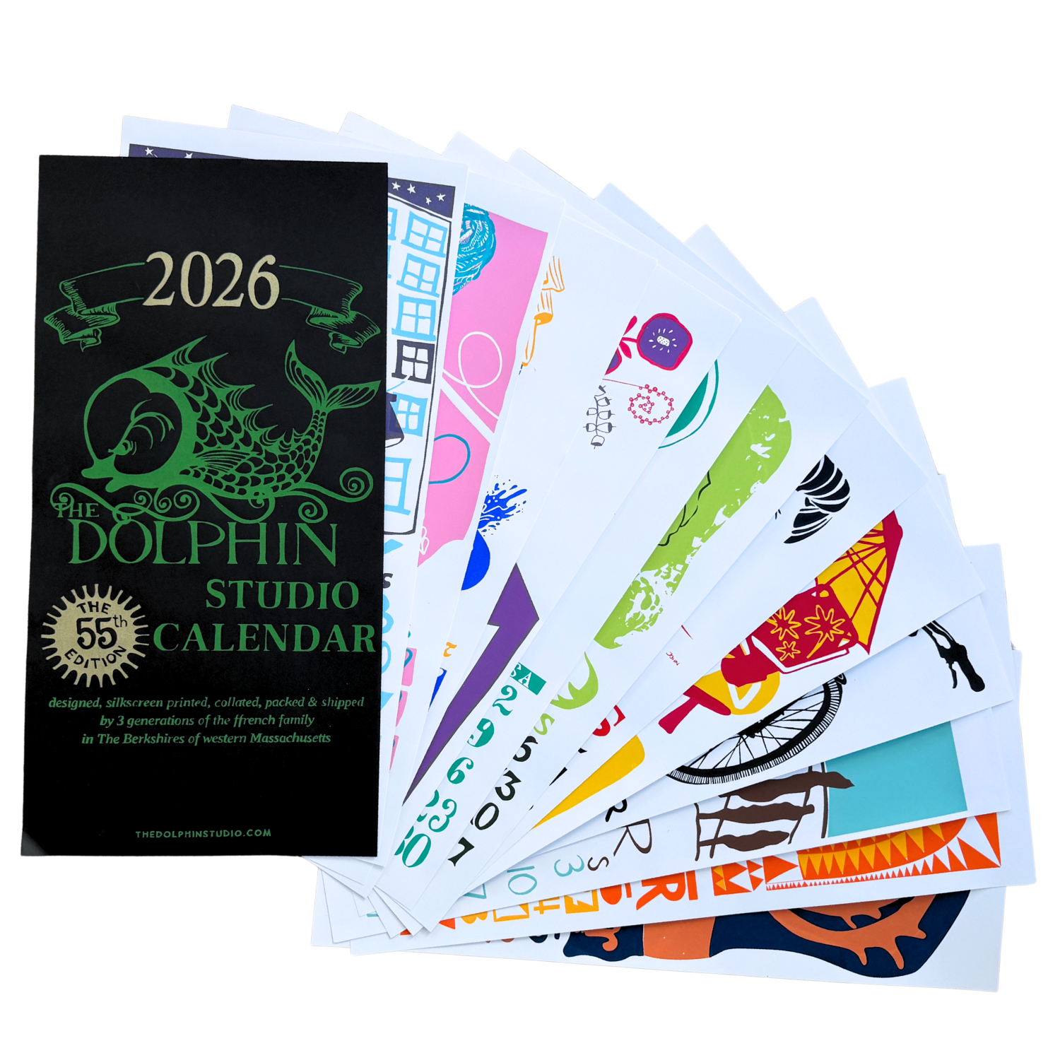 THE 2026 Dolphin Studio Calendar - 55th Edition
