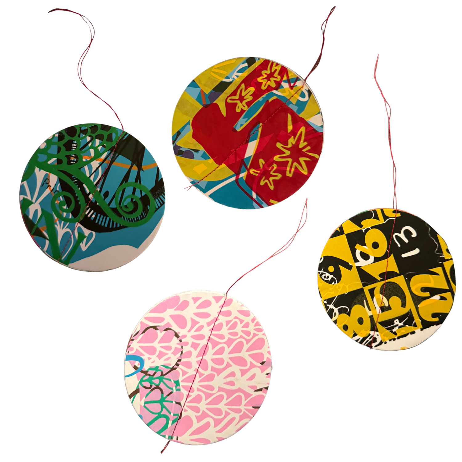 Paper Ornaments (4 pack)