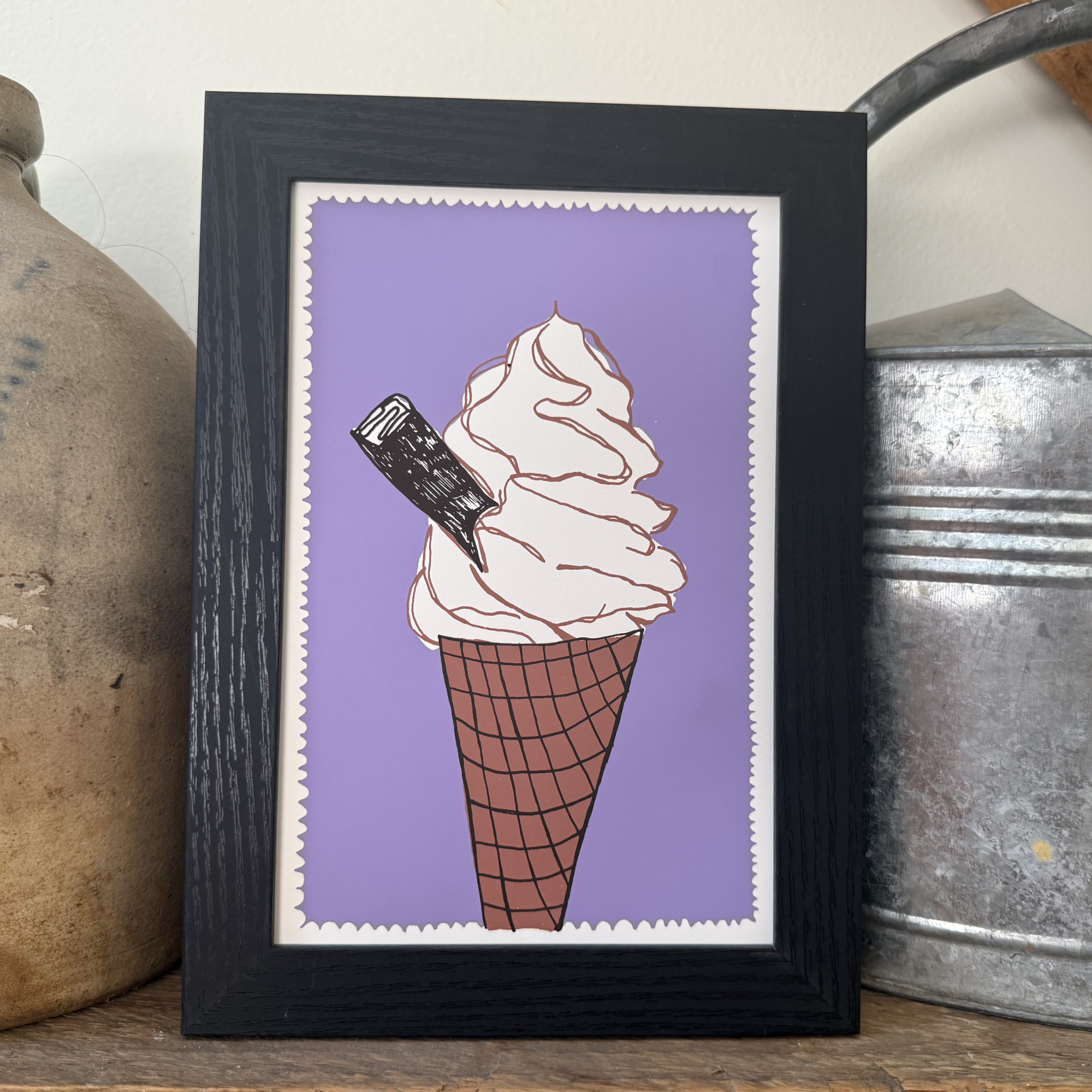 Ice Cream Cone (August 2026 Print Club Print)